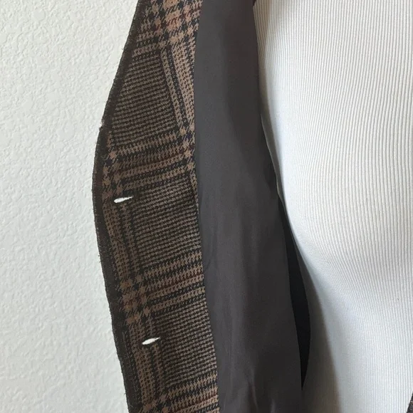 Vintage Harve Benard Buttoned Wool Midi Dress - Picture 8 of 9